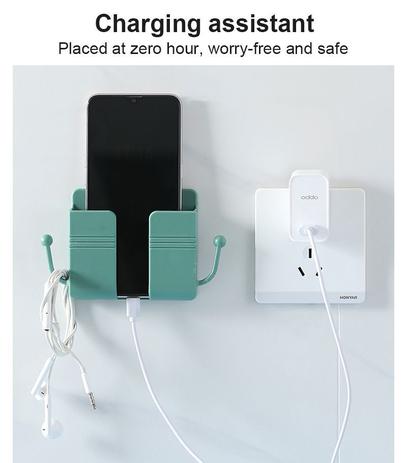 Suporte Adesivo De Parede Multiuso Celular Controle Mais Completo Verde - EMATZ Menor preço em Suporte Adesivo De Parede Multiuso Celular Controle Mais Completo Verde - EMATZ