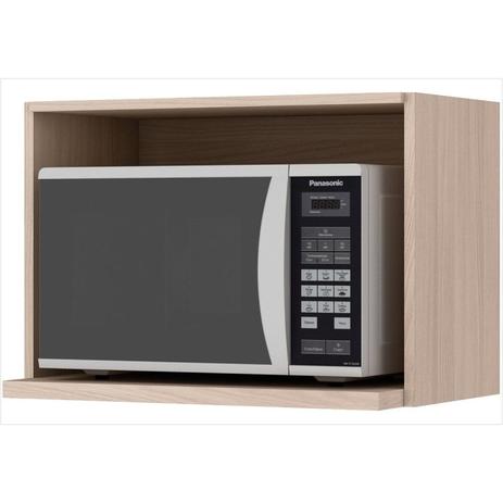 Suporte Aéreo para Microondas 60 cm Creme - Henn Menor preço em Suporte Aéreo para Microondas 60 cm Creme - Henn