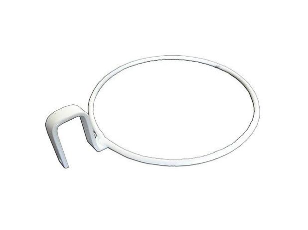 Suporte Anel p/TRELIÇA para vasos da Raiz cor Branco Menor preço em Suporte Anel p/TRELIÇA para vasos da Raiz cor Branco