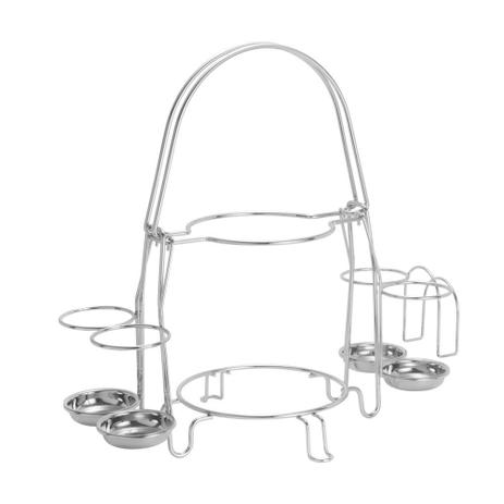 Suporte Aramado De Prata P/Pratos E Talheres 49Cm - F9-8062 - Wolff Menor preço em Suporte Aramado De Prata P/Pratos E Talheres 49Cm - F9-8062 - Wolff