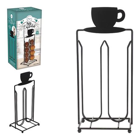 Suporte Aramado Para 16 Cápsulas De Nescafé Dolce Gusto - Art house Menor preço em Suporte Aramado Para 16 Cápsulas De Nescafé Dolce Gusto - Art house