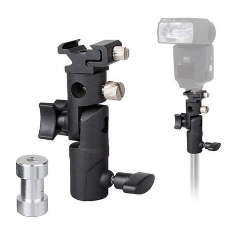 Suporte Articulado para Flash Dedicado e Sombrinha - 1033C - Fotobestway Menor preço em Suporte Articulado para Flash Dedicado e Sombrinha - 1033C - Fotobestway
