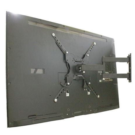Suporte Articulado para TV LED, LCD, Plasma, 3D, Smart TV E 4k 23" a 55" CS0040A Preto Menor preço em Suporte Articulado para TV LED, LCD, Plasma, 3D, Smart TV E 4k 23" a 55" CS0040A Preto