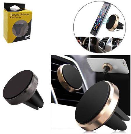 Suporte automotivo com ima saida de ar celular / gps / mp4 / psp - Dynasty Menor preço em Suporte automotivo com ima saida de ar celular / gps / mp4 / psp - Dynasty