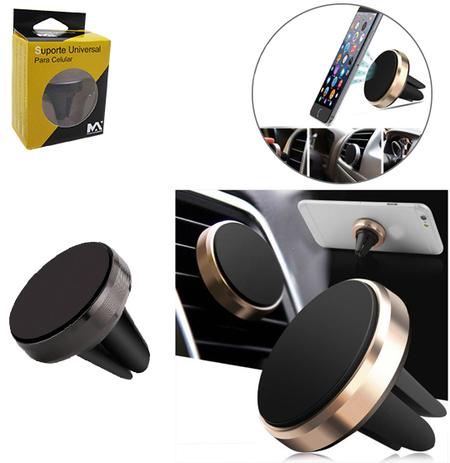 Suporte automotivo com ima saida de ar celular / gps / mp4 / psp na caixa - Dinasty Menor preço em Suporte automotivo com ima saida de ar celular / gps / mp4 / psp na caixa - Dinasty