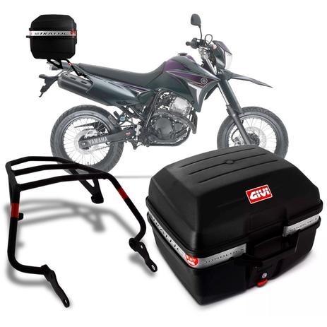 Suporte Bagageiro Lander 250 + Baú Moto 27 Litros Givi Menor preço em Suporte Bagageiro Lander 250 + Baú Moto 27 Litros Givi