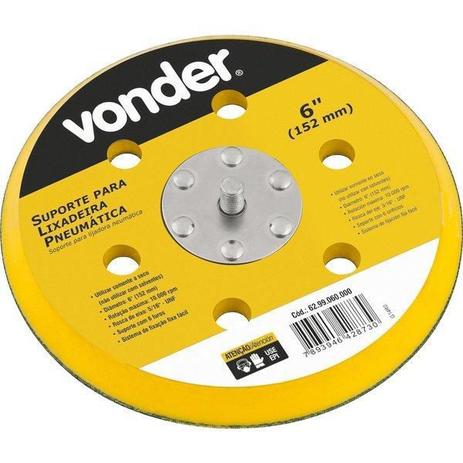 Suporte base para lixadeira roto orbital pneumática lp610 - Vonder Menor preço em Suporte base para lixadeira roto orbital pneumática lp610 - Vonder