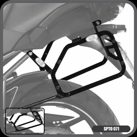 Suporte Bau Lateral Kawasaki Versys 1000 Ate 2014 SPTO 071 Alta Resistencia Excelente Acabamento - Scam moto parts Menor preço em Suporte Bau Lateral Kawasaki Versys 1000 Ate 2014 SPTO 071 Alta Resistencia Excelente Acabamento - Scam moto parts