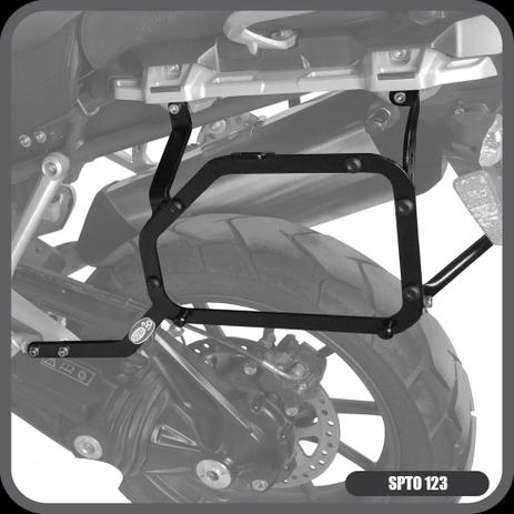 Suporte Bau Lateral Triumph Tiger 1200 Explorer Ate 2015 SPTO 123 Alta Resistencia e Acabamento - Scam moto parts Menor preço em Suporte Bau Lateral Triumph Tiger 1200 Explorer Ate 2015 SPTO 123 Alta Resistencia e Acabamento - Scam moto parts