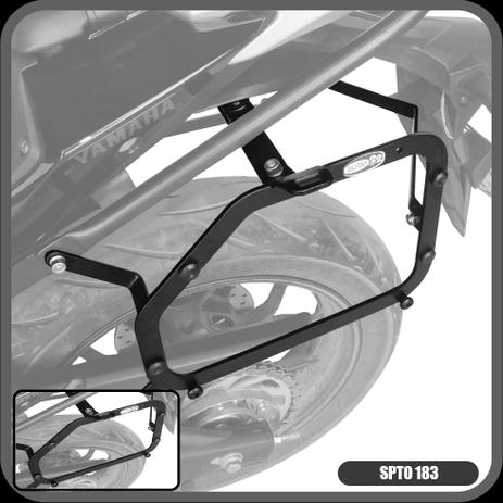 Suporte Bau Lateral Yamaha MT03 R3 2015 em diante SPTO 183 Alta Resistencia Excelente Acabamento - Scam moto parts Menor preço em Suporte Bau Lateral Yamaha MT03 R3 2015 em diante SPTO 183 Alta Resistencia Excelente Acabamento - Scam moto parts