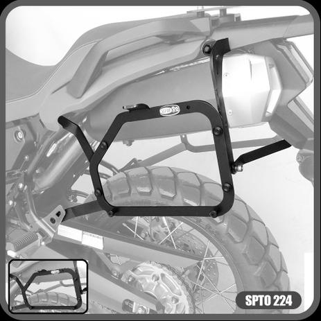 Suporte Bau Lateral Yamaha Tenere 660 Todos Os Modelos SPTO 224 Alta Resistencia e Acabamento - Scam moto parts Menor preço em Suporte Bau Lateral Yamaha Tenere 660 Todos Os Modelos SPTO 224 Alta Resistencia e Acabamento - Scam moto parts