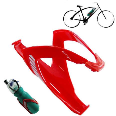 Suporte Bicicleta Squeeze Garrafa Caramanhola Bike Vermelho CBRN01750 - Commerce Brasil Menor preço em Suporte Bicicleta Squeeze Garrafa Caramanhola Bike Vermelho CBRN01750 - Commerce Brasil