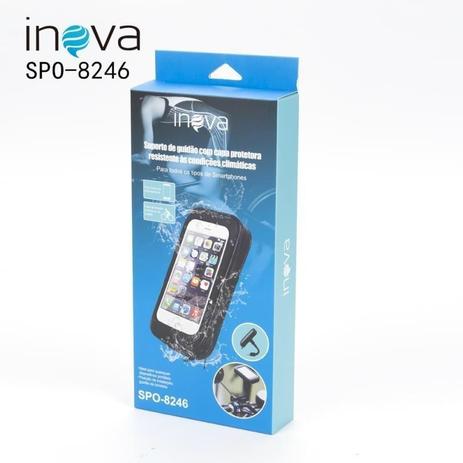 Suporte Celular De Guidão Com Capa Protetora Inova Moto Menor preço em Suporte Celular De Guidão Com Capa Protetora Inova Moto