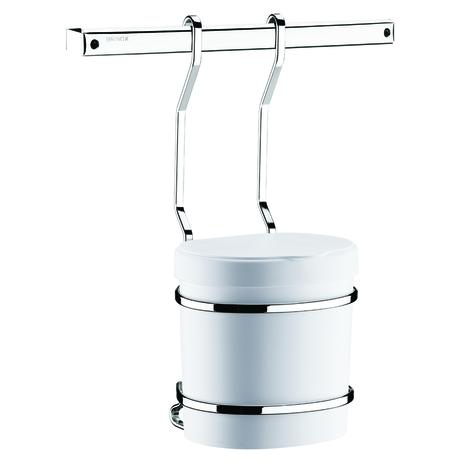 Suporte com Lixeira Plástica 2,5 Litros - Brinox Menor preço em Suporte com Lixeira Plástica 2,5 Litros - Brinox