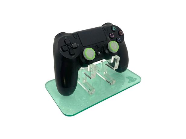 Suporte Controle Bancada Ps4 Cor Base Vidro Mk Displays Acessorios Ps4 Magazine Luiza