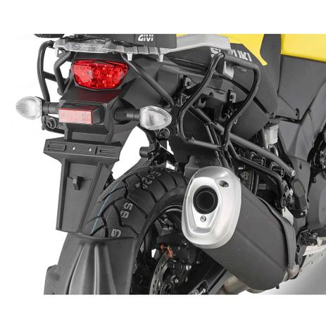Menor preço em Suporte de Baú Lateral DL 1000 V-Strom Baú V35 (Engate Rápido) - Givi (PLXR3114) UNICA