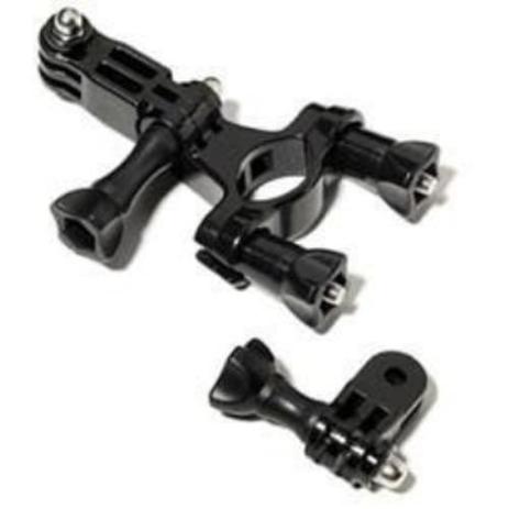 Suporte de guidão bicicleta (bike) e moto para câmera gopro - Dx Menor preço em Suporte de guidão bicicleta (bike) e moto para câmera gopro - Dx
