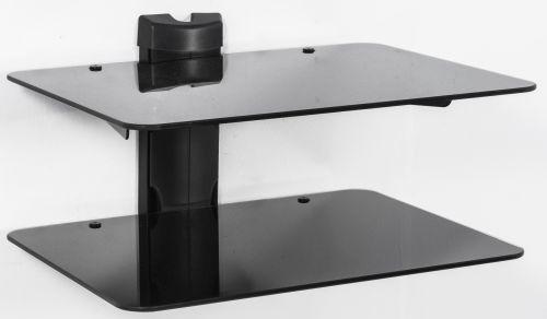 Suporte de parede com vidro duplo temperado Sdvd d2 multivisão Menor preço em Suporte de parede com vidro duplo temperado Sdvd d2 multivisão