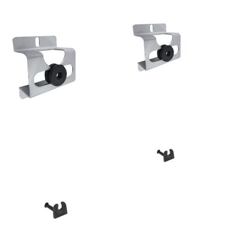Suporte de Parede Fixo para TV 14” até 100” Infiniti Prata Multivisão - Multivisao Menor preço em Suporte de Parede Fixo para TV 14” até 100” Infiniti Prata Multivisão - Multivisao