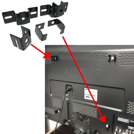 Suporte De Parede Fixo Para Tv LG 54 55 56 57 58 Polegadas - Estarlich Menor preço em Suporte De Parede Fixo Para Tv LG 54 55 56 57 58 Polegadas - Estarlich