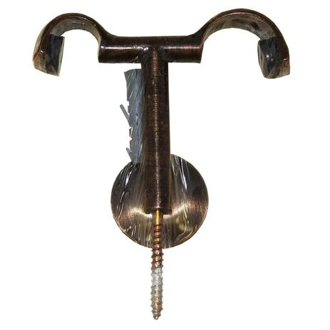 Suporte de teto duplo 19mm x 28mm 2016 ouro velho - couselo Menor preço em Suporte de teto duplo 19mm x 28mm 2016 ouro velho - couselo