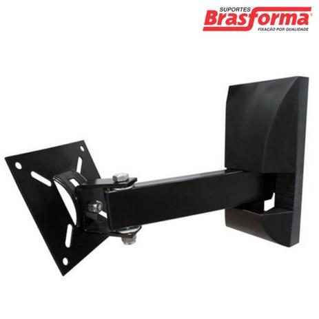 Suporte de TV/Monitor de LCD/LED/Plasma de 10 a 55” Articulado SBRP 130 - Brasforma é boa?