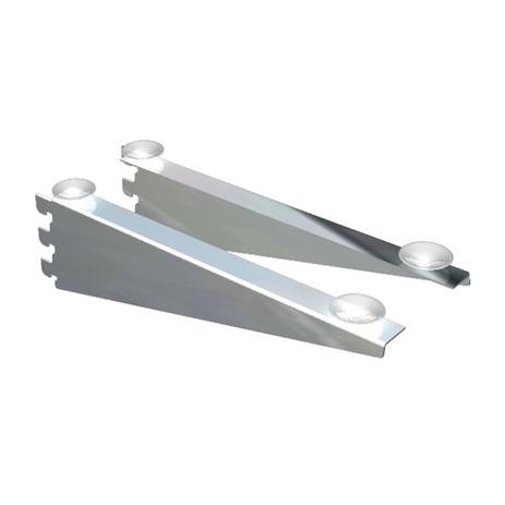 Suporte de vidro p/ cremalheira 0,30m  Direito Cromado   - Cód. 8810 - Gecede industria e comercio ltda é boa?