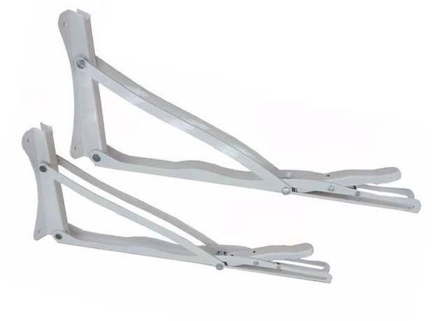 Suporte Dobrável KROK Branco 50cm (o Par) P/ Mesas,bancadas é boa?