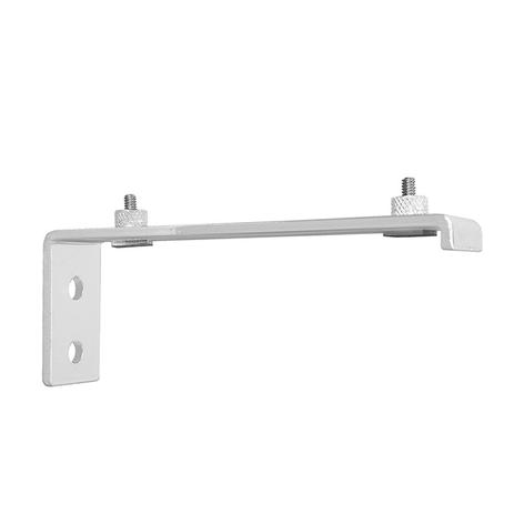 Suporte duplo 2012 para trilho retangular branco - couselo Menor preço em Suporte duplo 2012 para trilho retangular branco - couselo