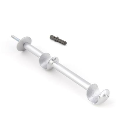 Suporte Duplo Longo 8cm Varao Cortina 19x19mm - SB145 - 38 - Wiler-k Menor preço em Suporte Duplo Longo 8cm Varao Cortina 19x19mm - SB145 - 38 - Wiler-k