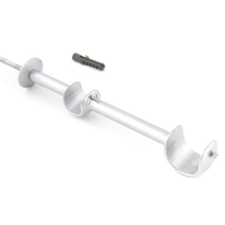 Suporte Duplo Longo 8cm Varao Cortina 28x19mm - SB146 - 38 - Wiler-k Menor preço em Suporte Duplo Longo 8cm Varao Cortina 28x19mm - SB146 - 38 - Wiler-k