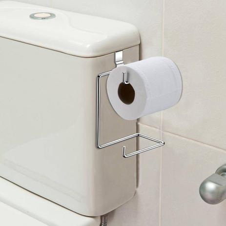 Suporte Duplo Porta Papel Higiênico Para Caixa De Descarga / Acoplada - plugador Menor preço em Suporte Duplo Porta Papel Higiênico Para Caixa De Descarga / Acoplada - plugador