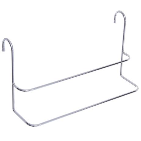 Suporte Duplo Porta Toalhas Toalheiro Aço Cromado Para Box - Zanline Menor preço em Suporte Duplo Porta Toalhas Toalheiro Aço Cromado Para Box - Zanline