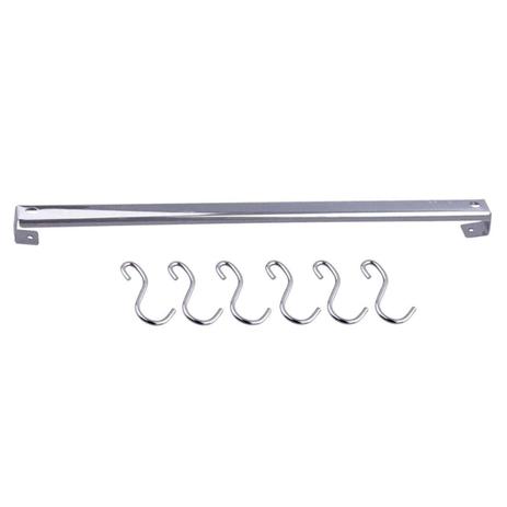 Suporte Em Barra 40cm Com 6 Ganchos Aço Inox Brinox Top Pratic é ruim? Suporte Em Barra 40cm Com 6 Ganchos Aço Inox Brinox Top Pratic é boa?