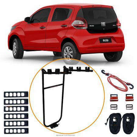 Menor preço em Suporte Engate Transbike Modelo U Fiat Mobi Para Até 3 Bikes - Super Bike