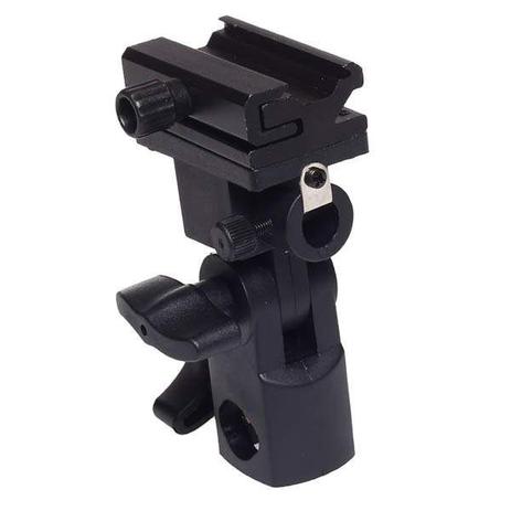 Suporte Flash Sombrinha Articulado com Hot Shoe Holder (avulso) - Easy Menor preço em Suporte Flash Sombrinha Articulado com Hot Shoe Holder (avulso) - Easy