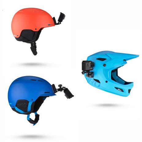 Suporte Frontal e Lateral para Capacete Original Gopro Menor preço em Suporte Frontal e Lateral para Capacete Original Gopro