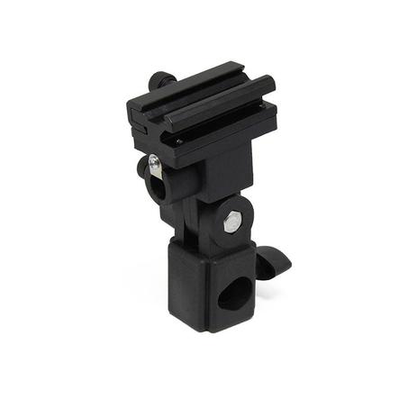 Suporte Hotshoe p/ Flash Speedlite Em Tripé - Holder B (MC-1033B) - Greika Menor preço em Suporte Hotshoe p/ Flash Speedlite Em Tripé - Holder B (MC-1033B) - Greika