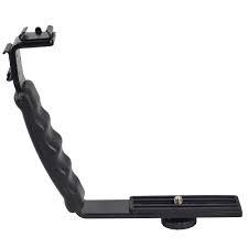 Suporte ”L” Speedlite para câmera Grip universal - Oem Menor preço em Suporte ”L” Speedlite para câmera Grip universal - Oem