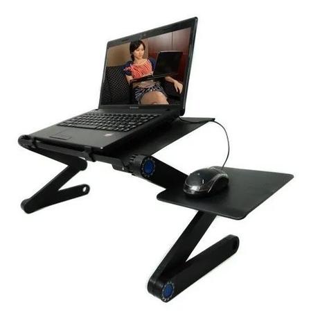 Suporte Mesa de Colo Para Notebook Ergonômica Dobrável Ajustável Articulável Apoio Cama Sofá Gamer Menor preço em Suporte Mesa de Colo Para Notebook Ergonômica Dobrável Ajustável Articulável Apoio Cama Sofá Gamer