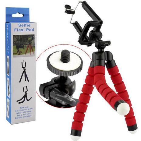 Suporte mini tripe emborrachado celular e camera tp0016 - Sem marca é boa?