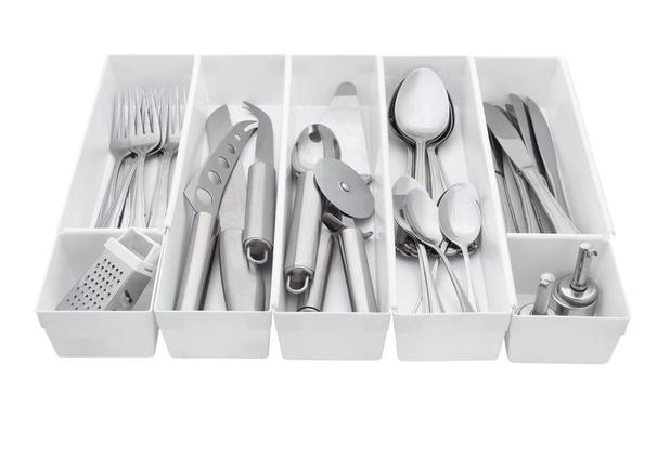 Suporte Organizador De Gavetas Com 7 Peças De Encaixes - Purimax Menor preço em Suporte Organizador De Gavetas Com 7 Peças De Encaixes - Purimax