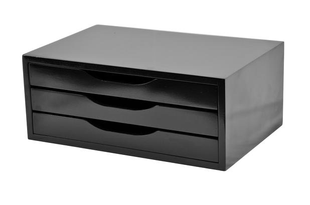 SUPORTE P/ MONITOR C/ 3 GAVETAS EM MDF 38x15,5x25,5CM(LxAxP) - Souza Menor preço em SUPORTE P/ MONITOR C/ 3 GAVETAS EM MDF 38x15,5x25,5CM(LxAxP) - Souza