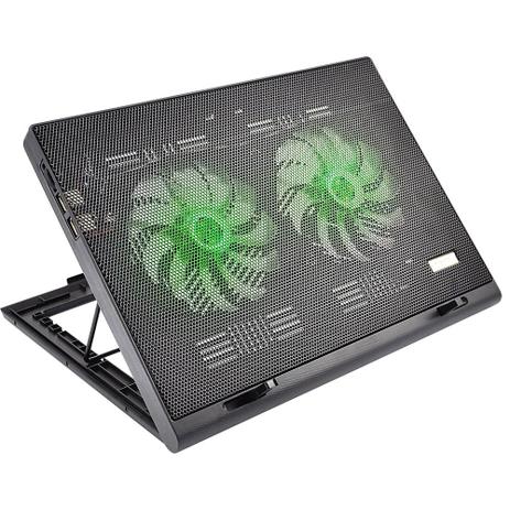 Suporte p/ Notebook até 17” c/ Cooler e Led Multilaser AC267 Menor preço em Suporte p/ Notebook até 17” c/ Cooler e Led Multilaser AC267