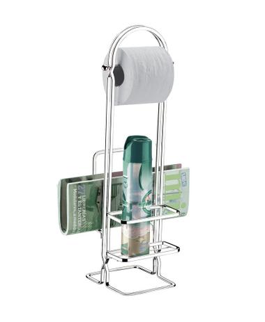 Suporte p/ papel higiênico/revista/acessórios - Arrivo Menor preço em Suporte p/ papel higiênico/revista/acessórios - Arrivo