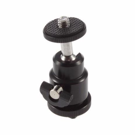 Suporte P/ Tripé de Flash Hot Shoe 1/4 Sapata Tripod 360 - Oem Menor preço em Suporte P/ Tripé de Flash Hot Shoe 1/4 Sapata Tripod 360 - Oem