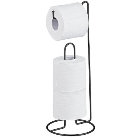 Suporte Papel Higiênico de chão Porta Rolo Extra Aço Preto - Passerini é boa?