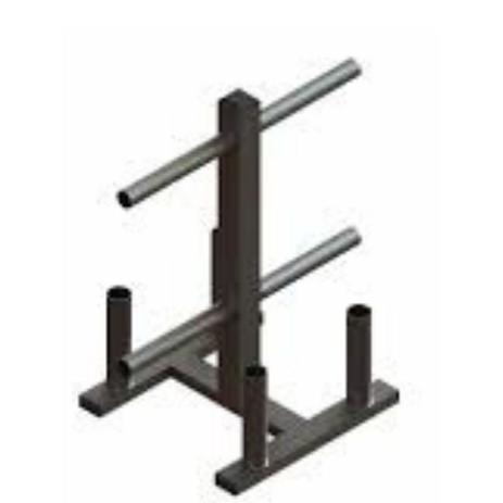 Suporte Para Anilhas de 1kg a 10kg E Barras (4 Barras) - Art forte Menor preço em Suporte Para Anilhas de 1kg a 10kg E Barras (4 Barras) - Art forte