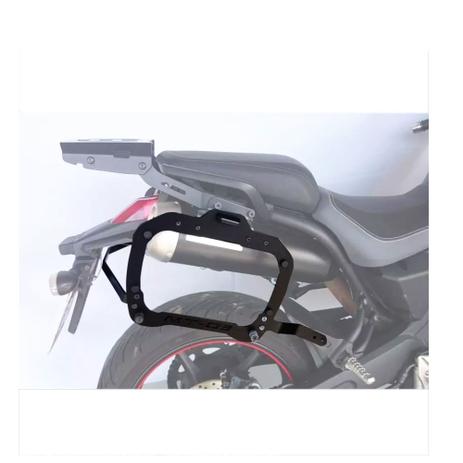 SUPORTE PARA BÁU LATERAL PARA YAMAHA MT 03 660cc (TODAS) - específico para baú Givi - Ação acessórios para motocicletas Menor preço em SUPORTE PARA BÁU LATERAL PARA YAMAHA MT 03 660cc (TODAS) - específico para baú Givi - Ação acessórios para motocicletas