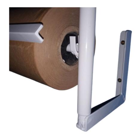 Suporte Para Bobina De Papel De Parede 60 Cm - DEFORTE METALURGICA Menor preço em Suporte Para Bobina De Papel De Parede 60 Cm - DEFORTE METALURGICA